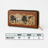 Westavelle Galloping Horse Legacy Leather Wallet Purse