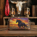 Westavelle Wildfire Run Leather Crossbody Bag