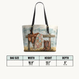 Westavelle Prairie Rest Leather Tote Bag