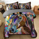 Westavelle Gorgeous Horse Quilt 3-Piece Set