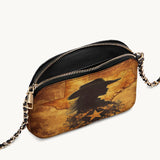 Westavelle Texas Cowgirl Soul Leather Crossbody Bag
