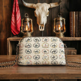 Westavelle Wildflower Waltz Leather Crossbody Bag