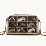 Westavelle Horse Gallery Grace Leather Crossbody Bag