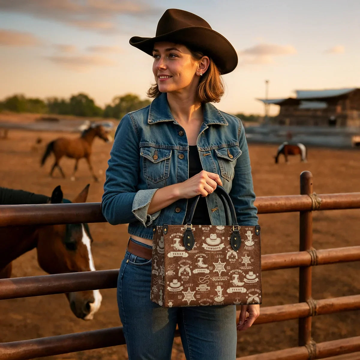 Westavelle Cowboy Heritage Leather Bag
