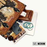 Westavelle Personalized Galloping Horse Legacy Leather Bag