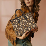 Westavelle Golden Mane Bloom Leather Bag