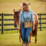 Westavelle Blossom Boots Leather Bag