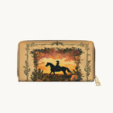 Westavelle Desert Bloom Ride Leather Wallet Purse
