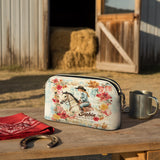 Westavelle Personalized Wild Grace Leather Crossbody Bag