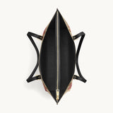 Westavelle Personalized Wild Rose Rider Leather Tote Bag