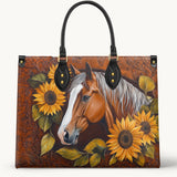 Westavelle Sunflower Horse Grace Leather Bag