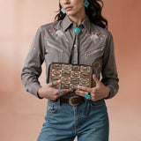 Westavelle Twilight Mustang Leather Wallet Purse