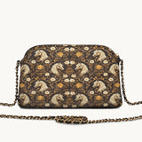 Westavelle Golden Mane Bloom Leather Crossbody Bag
