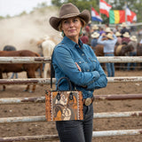 Westavelle Bridle & Burnt Clay Leather Bag