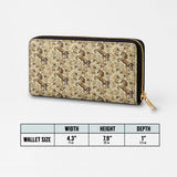 Westavelle Bronze Meadow Leather Wallet Purse