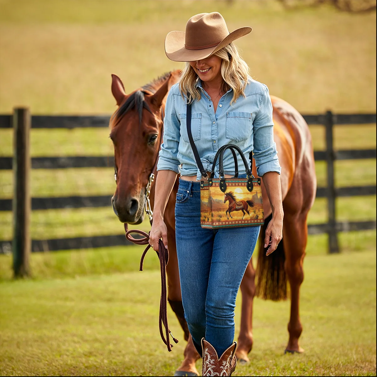 Westavelle Spirit Horse Leather Bag