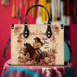 Westavelle Wild Rose Rider Leather Bag