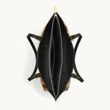 Westavelle Golden Horse & Sun Leather Tote Bag