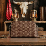 Westavelle Bronco Baroque Leather Crossbody Bag