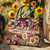 Westavelle Rustic Bloom Leather Bag