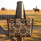 Westavelle Twilight Mustang Leather Tote Bag