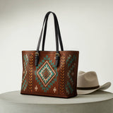 Westavelle Sundance Echo Leather Tote Bag