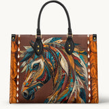 Westavelle Tribal Horse Majesty Leather Bag