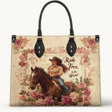 Westavelle Wild Rose Rider Leather Bag