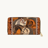 Westavelle Bridle & Burnt Clay Leather Wallet Purse