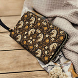 Westavelle Golden Mane Bloom Leather Wallet Purse