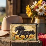 Westavelle Sunfire Gallop Leather Wallet Purse