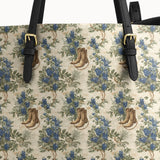 Westavelle Texan Bloom Leather Tote Bag