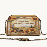 Westavelle Personalized Wild Spirit Bloom Leather Crossbody Bag