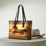 Westavelle Spirit Horse Leather Tote Bag