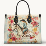 Westavelle Personalized Wild Grace Leather Bag