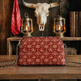 Westavelle Rodeo Rouge Leather Crossbody Bag