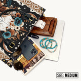 Westavelle Floral Longhorn Spirit Leather Bag