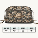 Westavelle Personalized Cowgirl Grace Leather Crossbody Bag