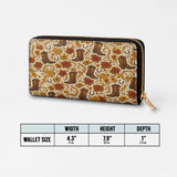 Westavelle Blossom Boots Leather Wallet Purse