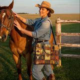 Westavelle Western Mosaic Leather Bag