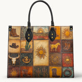 Westavelle Western Mosaic Leather Bag