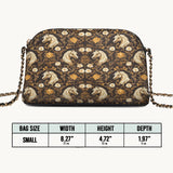 Westavelle Golden Mane Bloom Leather Crossbody Bag