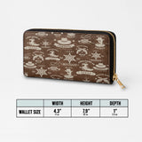 Westavelle Cowboy Heritage Leather Wallet Purse