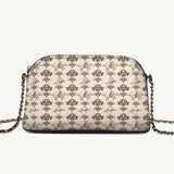 Westavelle  Cowboy Toile Leather Crossbody Bag