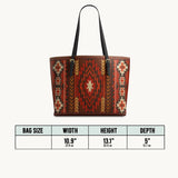 Westavelle Blazing Star Leather Tote Bag