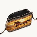 Westavelle Spirit Horse Leather Crossbody Bag