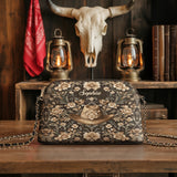 Westavelle Personalized Cowgirl Grace Leather Crossbody Bag