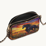 Westavelle Wildfire Run Leather Crossbody Bag