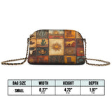 Westavelle Western Mosaic Leather Crossbody Bag