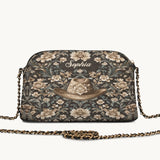 Westavelle Personalized Cowgirl Grace Leather Crossbody Bag